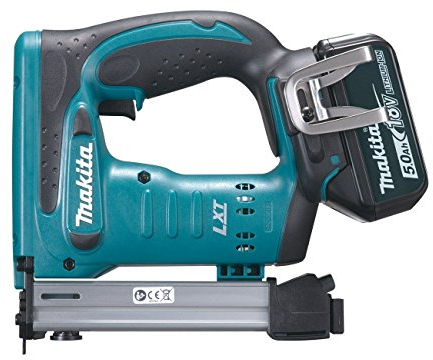 Makita Akku-Tacker, (18 V/5,0 Ah, 2 Akkus und Ladegerät im Makpac), DST221RTJ