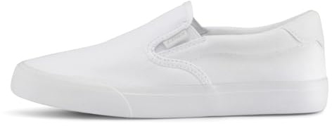 Lugz Femme Clipper Classic Slip-on Canvas Sneaker Chaussures de Sport, Blanc, 38 EU