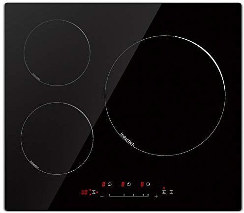 Piastra a Induzione, Piano cottura a induzione (3 Fuochi - 6400W)