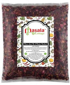 Rose Petals Dried | Edible for Wedding Confetti, Celebrations Premium Quality by Masala Cottage® 25g-1900g (25, Grams)