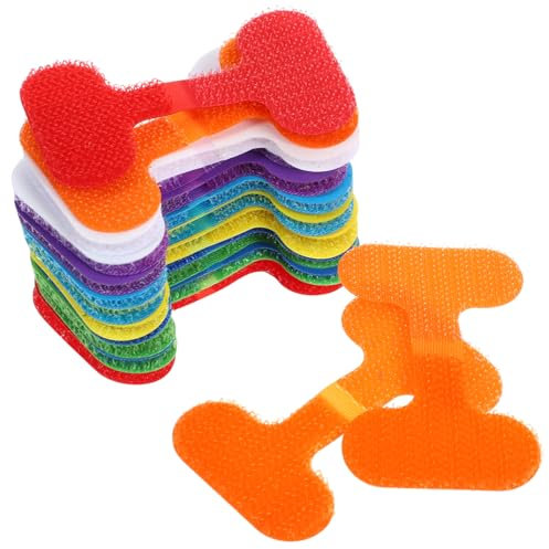 DIYEAH 24pezzi Etichette Per in Nylon Etichette Per Avvolgitori Per Flessibili Per Gestione