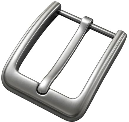 Ruvan Hebillas Cinturon Hombre, Metal Reemplazo De Hebilla De Cinturón, Hebilla De Reemplazo Cuadrada De Un Solo Diente, Hombres Hebilla Para Cinturón Ancho 40mm