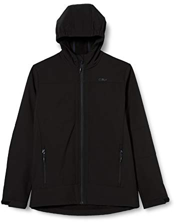CMP Pojkar softshell huvajacka Svart (U901) 98