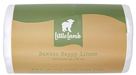 Little Lamb - super softes Bambus-Vlies (100 Blatt) - für Stoffwindeln & Windeln