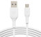 Belkin Câble Micro-USB pour Enceintes Portables, Batteries Externes, Liseuses, etc (1 m, Blanc)