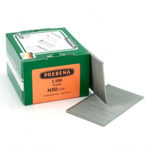 Stauchkopfnägel 50mm rostfrei Nägel Prebena N, F16, DBN600Z, SKN16 BR-04 2,5M