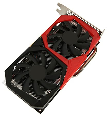 Scheda Grafica RTX2060, 6G GDDR6 192 Bit Doppie Ventole 14000 MHz 8K HDR e Scheda Grafica PCB Scheda Grafica da Gioco Scheda Grafica per Computer per GeForce RTX 2060