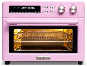 VAL CUCINA 26.3 QT Infrared Air Fryer Toaster Oven Combo, 10-in-1