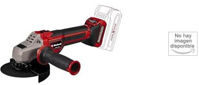 Einhell Professional Amoladora angular con batería TP-AG 18/125 CE Q Li-Solo Power X-Change + Disco de Hormigon 125mm