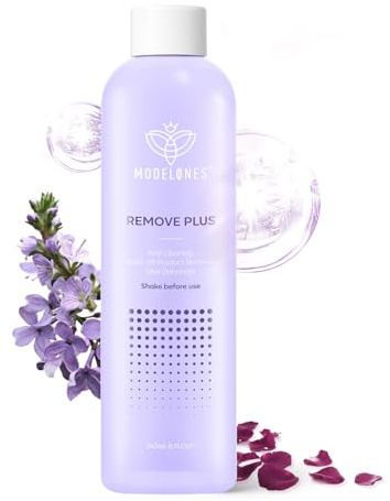 Modelones Dissolvant pour Vernis à Ongles - Arôme Lavande et Rose - 240 ml Single Tube