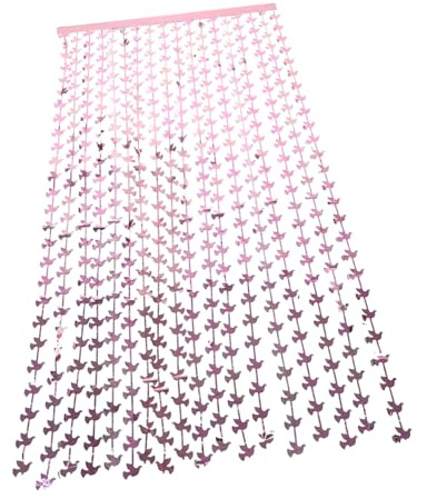 Homoyoyo Cortina de Lluvia de Paz para Decoración de Bodas Cortina de Franjas para Fondos de Celebraciones para Showers y Decoraciones de Fiesta