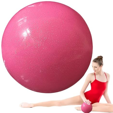 Genérico Pelota Gimnasia Rítmica – 18 Cm, Alta Elasticidad Anti-reventón | Balón De Ejercicio | para Práctica De Danza, Entrenamiento Estabilidad, Actuaciones Y Competición