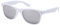 Ciffre Sonnenbrille Nerdbrille Nerd Retro Look Brille Pilotenbrille Vintage Look - ca. 80 verschiedene Modelle Weiß Silber Verspiegelt