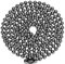 ti-edc Pure Titan Bead Ball Kette Halskette, Schmuck Kette verstellbar mit Geschenk-Paket für Damen und Herren 2.4mm Bead-30in Length