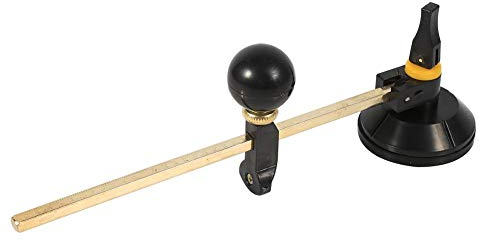 Akozon 1 stück Einstellbar Kompasse Typ Glas Kreis Kreisschneider 40 cm Runder Durchmesser