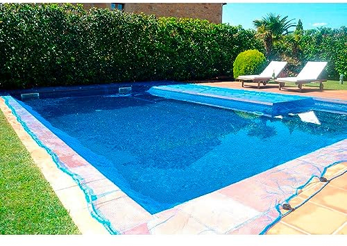 Fun & Go 81034 Rete per Piscina Leaf Pool Cover, Multicolore, 4 x 8 m