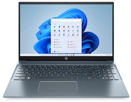 HP Pavilion 15-eg3020na 15.6 Laptop (Intel Core i5-1335U | 8GB DDR4 RAM | 512GB NVMe SSD | Full HD Screen | Windows 11 Home | Fog Blue)