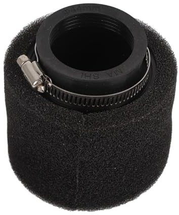 Universal motorcykelluftfilter premiumkvalitet för ett förbättrat acceleratorsvar och mer styrka hästar för motorcyklister (48 mm)