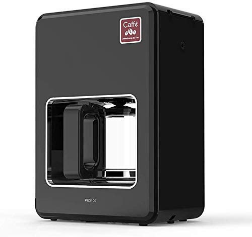 Macchina da caffè Macchina da caffè,Macchina da caffè programmabile da 1200 ml con funzione antigoccia,Macchina da caffè con filtro con brocca isolata,Funzione timer,Selettore aroma,Nero,Compatibile