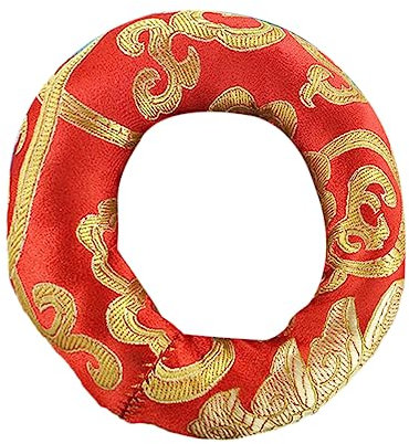 CIMAXIC Klangschalenpolster Klangschalenmatten Hochwertigem Baumwollstoff Für Künstler Fixieren Klangschale Exquisites Design Verarbeitung Buddhismus Produkte