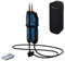 Bosch Professional Voltage Tester GVT 1000-15 (Voltage Testing up to 1000 V AC/DC, LED Feedback, Buzzer, Vibration alerts, IP65, Built-in Flashlight, 125 cm Cable, 2x1.5 V LR03 (AA), Pouch)