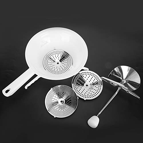 Hamwesh Matkvarn, Ergonomiskt Handtag 3 Utbytbara Skivor Potatispressar,