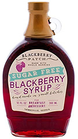 BLACKBERRY PATCH Ns Whole Blackberry Syrup, 12 OZ