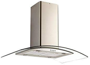 Candy 90cm Island Cooker Hood - Stainless Steel