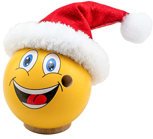 Seiffener Volkskunst | Räucher Emotionsfigur Räuchermännchen | 7 cm | Holzkunst aus dem Erzgebirge | Nico der Laus