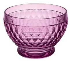 Villeroy & Boch - Boston Berry cuenco, 250 ml, bol de cristal para fruta y aperitivos, apto para lavavajillas, rosa