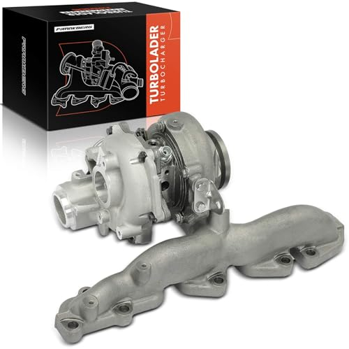 Frankberg 1x Turbolader Kompatibel mit A4 8K2 B8 2.0L 2013-2015 Passa.t 3G2 CB2 2.0L 2014-2024 Tigua.n AD1 AX1 2.0L 2016-2020 Toura.n 5T1 2.0L 2015-2019 Replace# 04L253010S
