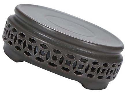 Levemolo 1pezzi Base Per Incensiere in Ceramica Luminosa Porta Turibolo Decorativo in Ceramica Adatto Per Studio Camera Da Letto Sauna Sala Yoga