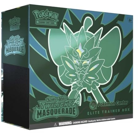 Pokemon TCG: Scarlet & Violet - Twilight Masquerade Pokemon Center Elite Trainer Box Teal Mask Ogerpon