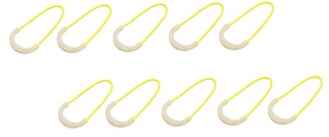 Supvox 10 Stück Fluoreszierende Zeltseilschnallen TPU Langlebig Campingzelt Zubehör Nachtwanderung Sicherheitsleine Outdoor Trekking