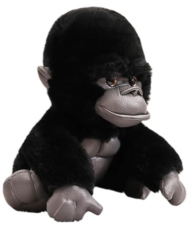 Kuscheltiere für Kinder – Große Stofftiere, Kuscheltiere für das Schlafzimmer | Große Kuscheltiere für Kinder, weiches Stofftierspielzeug, hyperrealistische Gorilla-Plüschtiere, Plüsch-Affenspielzeug