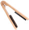 GALPADA Peine Alisador De Pelo De Madera Forma De v Peine Para Alisar El Cabello Herramienta De Peluquería Para Uso Salón y Hogar