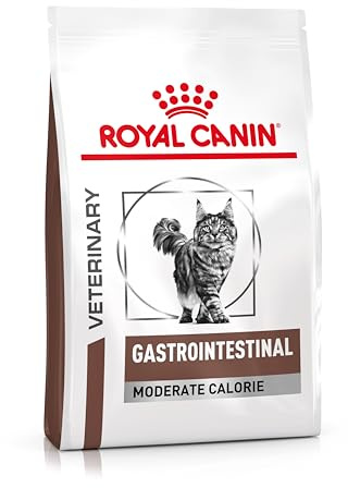 Royal Canin Veterinary Gastrointestinal Moderate Calorie | 2 kg | Cibo secco per gatti | Può aiutare a sostenere i disturbi gastrointestinali | Alta accettazione