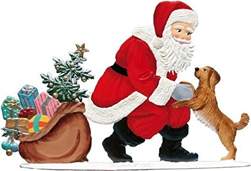 Wilhelm Schweizer Zinnfigur Nikolaus mit Hund Jahresnikolaus 2012