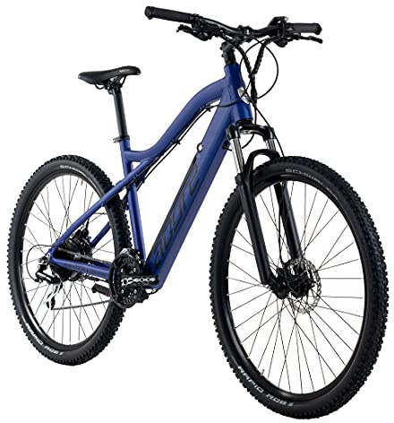 Adore Alu MTB Pedelec 29' Enforce E-Bike Blau 250 Watt Li-Ion 36V/14 Ah/504 Wh 24 Gänge