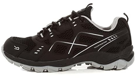 Regatta Damen Lady Vendeavour Wanderschuh, Black/Cyberspace, 39 EU