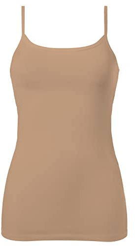 Golden Lady Débardeur Bretelles Débardeur pour Femme, Nature, Medium