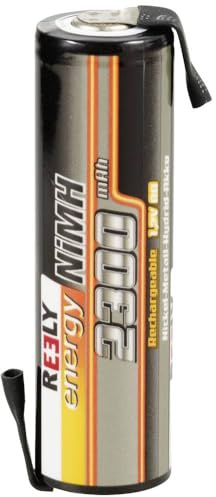 Reely Modellbau-Akkupack (NiMh) NiMH Mignon (AA) 1.2V 2300 mAh mit Lötfahne