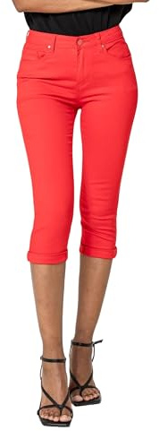 Nina Carter P230 - Pantalones vaqueros para mujer, corte ajustado, cintura alta, pantalones vaqueros de verano