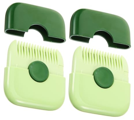 VICASKY 2pezzi Pettine Tagliacapelli Manuale Portatile per Rimozione Doppie Punte Donna Strumento Taglio Rifinitura Frangia Casa Prodotto Cura Capelli