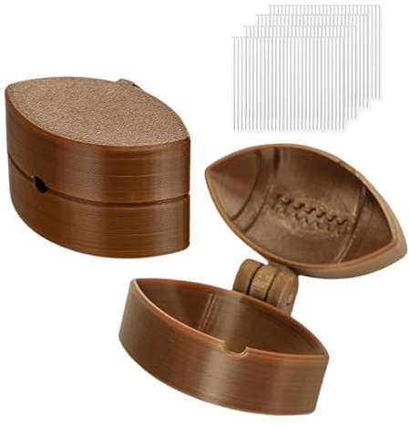 Stampo per Calcio | 2 Pezzi Stampa per Cake Pop in Materiale Alimentare con 100 Bastoncini | per Cake Pop,per Dolci con i Bambini, Feste, Compleanni, Matrimoni, Feste in Casa, Campeggio