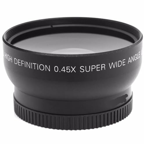 Compatible con Lentes Macro y Gran Angular Nikon de 52 mm y 0,45x