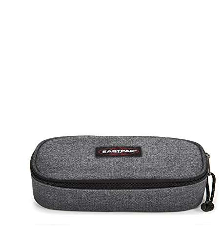 EASTPAK OVAL Single Federmäppchen - Black Denim (Grau)