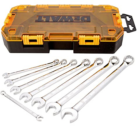 DEWALT Wrench Set, SAE Combination, 8 Piece (DWMT73809)