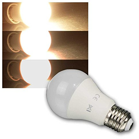 10x LED Glühbirne E27 G70-DM warmweiß 800lm 10W