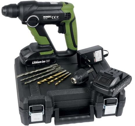 Marteau Perforateur avec 2 batteries 18V Lithuim 1500mAh
